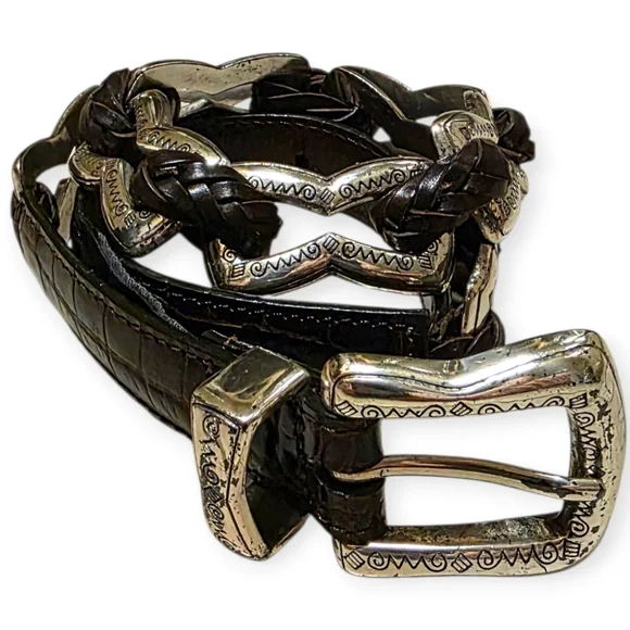 Brighton | Accessories | Brighton Leather Braided Etched  display picture 2